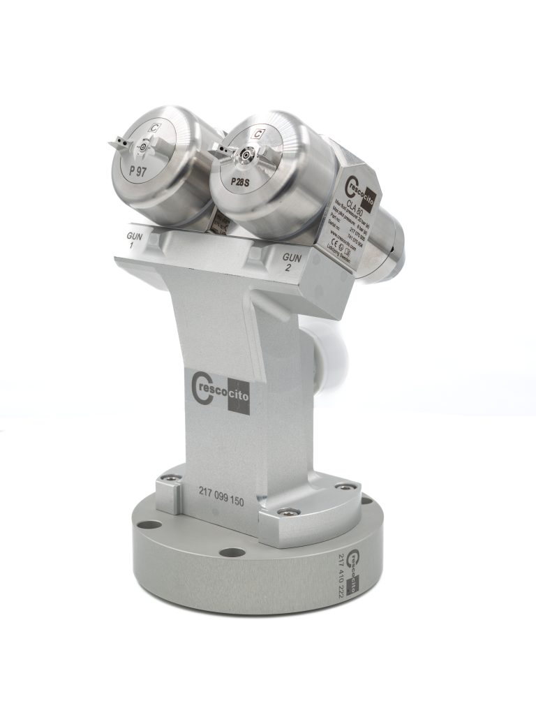 Dual gun with dump valve